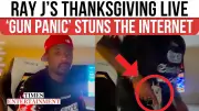 Ray J Arrested After Thanksgiving Gun Meltdown Live Stream