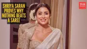 Shriya Saran's Timeless Saree Look Redefines Understated Glamour