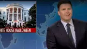 SNL's Weekend Update Roasts Trump's Halloween Clip With Dark Humour | Political Satire At Its Best