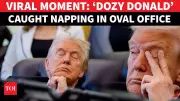 Trump Falls Asleep During Oval Office Event? Viral Video Sparks Debate