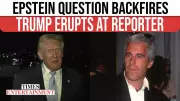 Trump's Fiery Outburst: Epstein Files Query Sparks 'Fake News' Confrontation