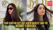 Yami Gautam's Stunning Hair Transformation at Rahul Hair Studio