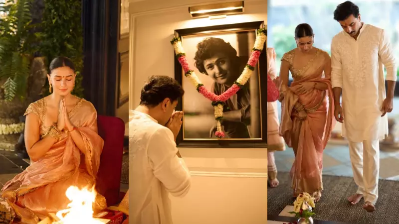 Alia Bhatt Shares Griha Pravesh Pics with Ranbir Kapoor, Unseen Raha Birthday Photos