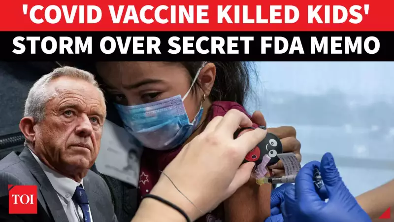 FDA Memo Alleges 10 Child Deaths From Covid Shots; Sparks Vaccine Debate