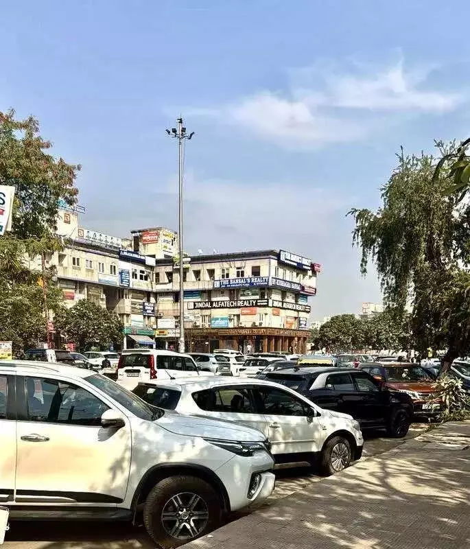 Greater Noida's Alpha 1 Demands Multi-Level Parking to End Traffic Chaos