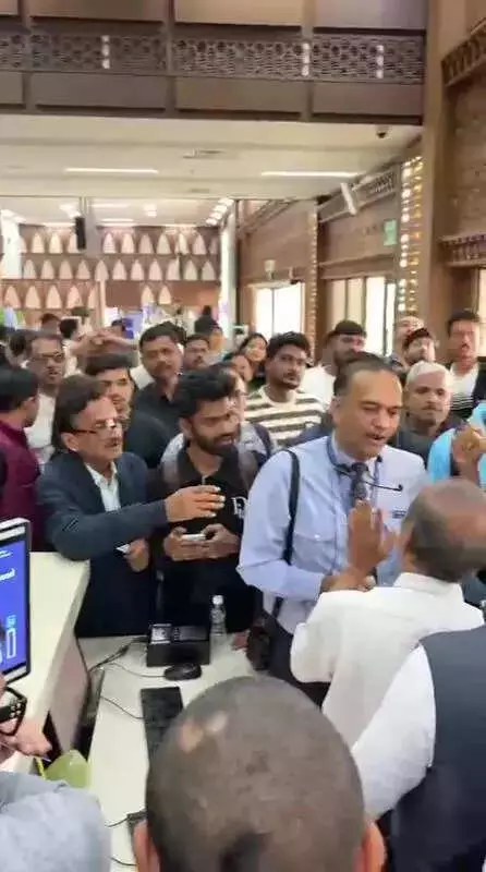 IndiGo Chaos in Ahmedabad: 15-Hour Wait, 76 Flights Disrupted at SVPI Airport