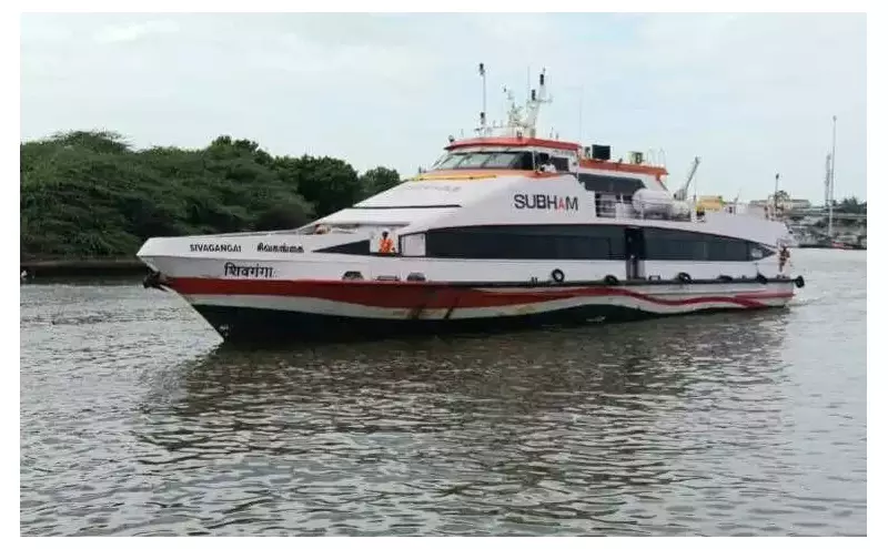 Nagapattinam-Kankesanthurai Ferry Service Postponed Again Due to Bad Weather