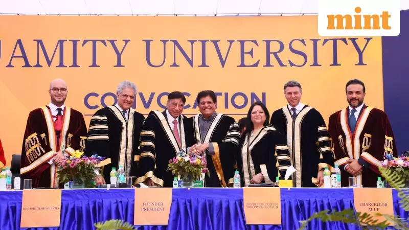 Piyush Goyal Urges Shedding Colonial Mindset in Education at Amity Convocation