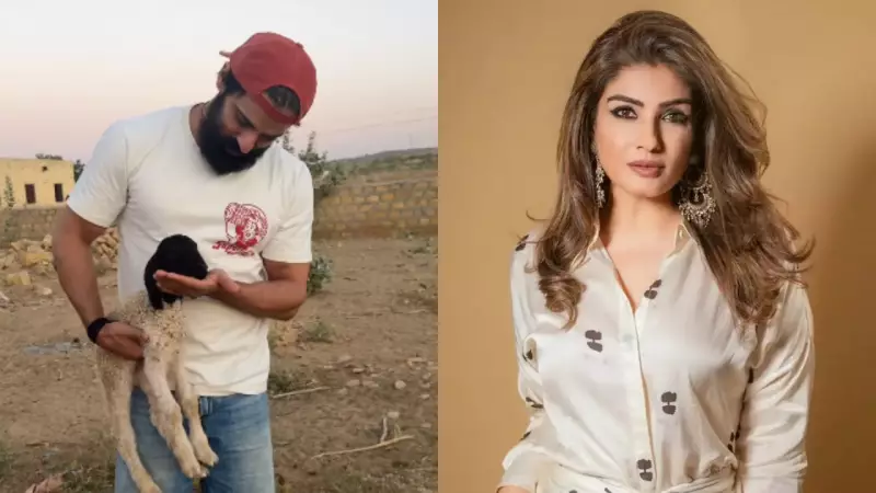 Raveena Tandon Applauds Mohit Maalik for Rescuing Lost Lamb on Highway