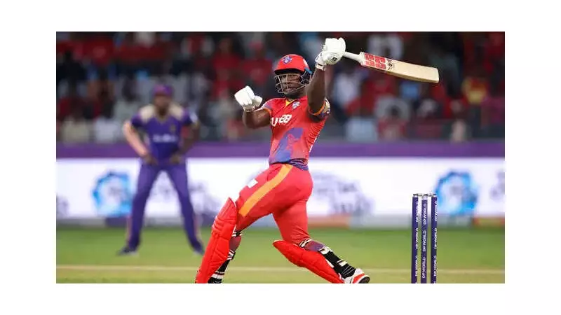 Rovman Powell's 96* Powers Dubai Capitals to 83-Run Victory in ILT20