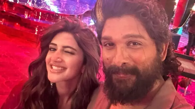 Sreeleela Shares Unseen BTS from Pushpa 2's 'Kissik' Song on 1-Year Anniversary