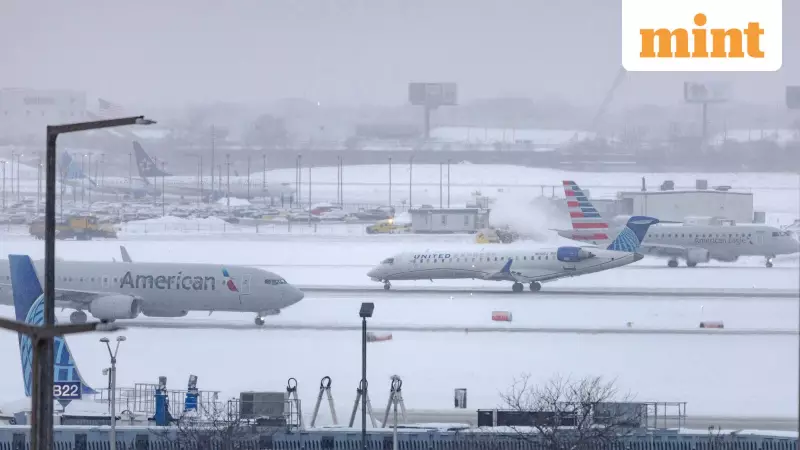 US Bomb Cyclone Alert: Third Storm in a Week, 33.4% Nation Under Snow