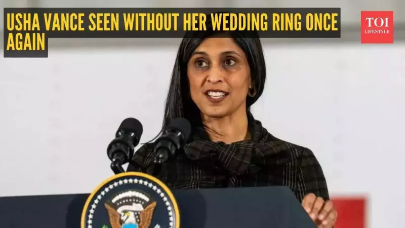 Usha Vance's Missing Wedding Ring Sparks Intense Speculation on Marriage