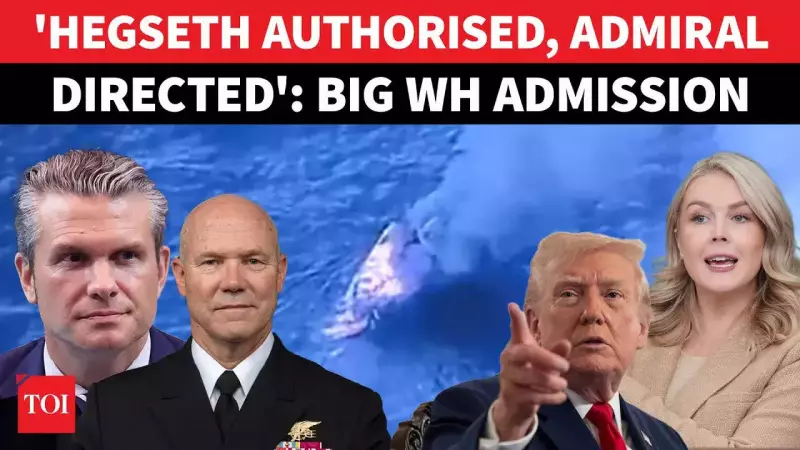 White House Defends Caribbean Strike, Reveals Navy Admiral Bradley Ordered Second Hit