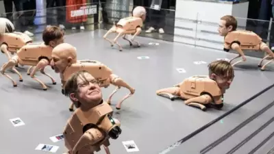 Beeple's Robot Dogs Steal Show at Art Basel Miami 2025