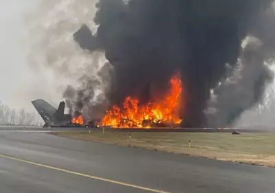 Cessna C550 Crashes at North Carolina Airport, Fireball Seen on Video