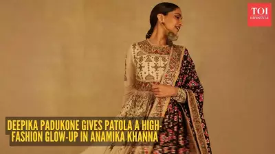 Deepika Padukone's Anamika Khanna Patan Patola Look Redefines Heritage Fashion