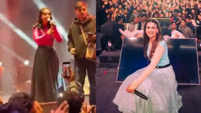 Haryanvi Star Pranjal Dahiya Stops Concert to Confront Misbehaving Fan