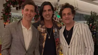 Hrithik Roshan, Saba Azad Attend Ex-Wife Sussanne Khan's Christmas Dinner