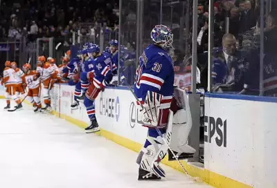Igor Shesterkin's Frustration Boils Over as NY Rangers Fall 4-1 to Ducks