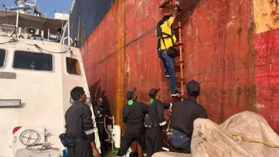 Indian Coast Guard Evacuates Sailor, Rescues Fishermen, Detains Poachers