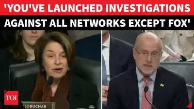 Klobuchar Grills FCC Chair Carr Over Free Speech & AI Order | Senate Hearing