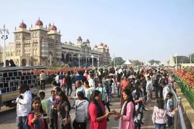 Mysuru Sees Massive Tourist Surge: 100% Hotel Occupancy as Festive Rush Peaks