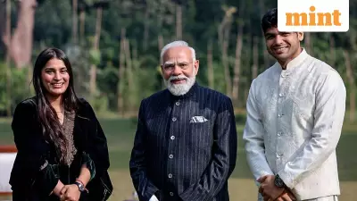 Neeraj Chopra & Himani Mor Host Grand Wedding Receptions After 11-Month Wait