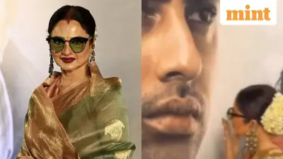Rekha's Tribute to Dharmendra at Ikkis Screening Sparks Mixed Reactions Online