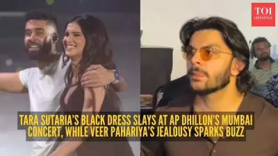 Tara Sutaria's Surprise Stage Cameo with AP Dhillon Sparks Veer Pahariya Reaction