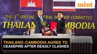 Thailand, Cambodia Agree Immediate Ceasefire After Weeks of Deadly Border Clashes