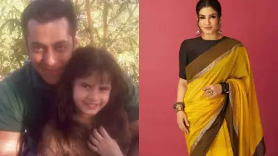 Throwback Pic: Salman Khan's Sweet Bond with Raveena Tandon's Daughter Resurfaces