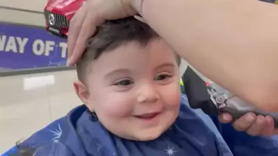 Viral Video: Toddler's Joyful Haircut in Yerevan Wins Internet Hearts