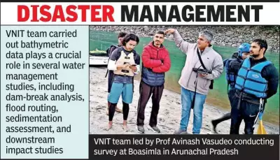 VNIT Nagpur's Advanced River Survey in Arunachal Aids Flood & Dam Safety