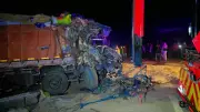 4 Dead, 11 Injured in Horrific Bus-Truck Collision in Basti, UP