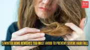 5 Winter Hairfall Home Remedies You Must Avoid, According to Experts