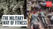 Army Chief Gen Upendra Dwivedi, 61, Does Push-ups with Cadets at IMA Parade