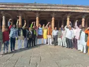 ASI Stops New Waghdevi Portrait at Bhojshala, Sparks Day-Long Protest in Mhow