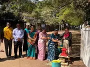 Belagavi Deputy Mayor Vani Vilas Joshi Leads Cleanup Drive at Tilakwadi School