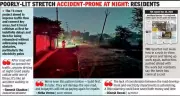 Bhopal's Rs 3 Crore Road Project Puts Safety at Risk Over Jutting Poles