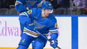 Blues' Pius Suter Out 4 Weeks with Ankle Injury, Team Faces Mid-Season Setback