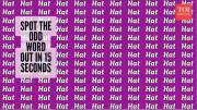 Can You Spot 'Hut' in 15 Seconds? Viral Word Illusion Baffles Thousands