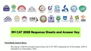CAT 2025 Answer Key Released Today: Check Response Sheet, Raise Objections
