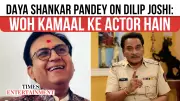 Daya Shankar Pandey Opens Up on Chaalu Pandey Role, Bond with Asit Modi & Dilip Joshi