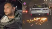 Drunk Driver Drags Bullet Motorbike 500m on Bengaluru Flyover, Sparks Public Fury