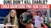Erika Kirk Deflects Gun Blame, Calls Husband's Murder a 'Soul Problem'