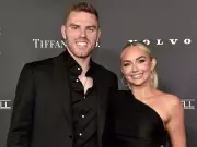Freddie Freeman & Wife Chelsea Sparkle at Emma Roberts' Holiday Party