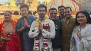 Fukrey Stars Pulkit Samrat & Varun Sharma Seek Mahakal's Blessings for 'Rahu Ketu'
