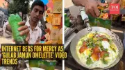 Gulab Jamun Omelette Video from Kolkata Stirs Internet Debate on Food & Content