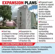 Guntur Merger Row: 11 Villages' Inclusion in GMC Divides Leaders Over Development